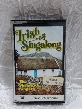 Irish Singalong Audio Cassette By The Shamrock Singers - SMAC 9015